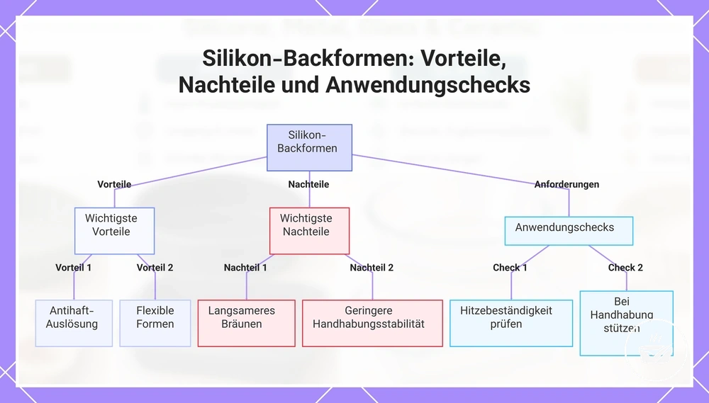 Silikon-Backformen: Vorteile, Nachteile und Anwendungschecks