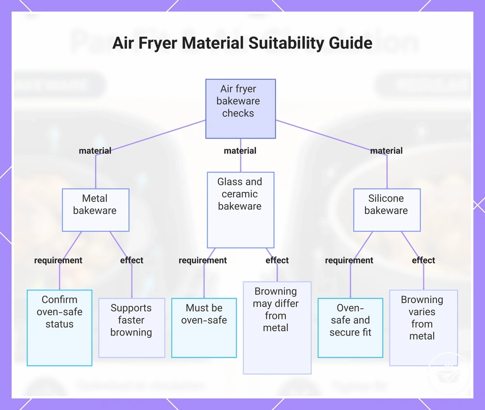 Air Fryer Material Suitability Guide