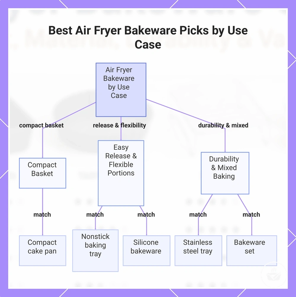 Best Air Fryer Bakeware Picks by Use Case