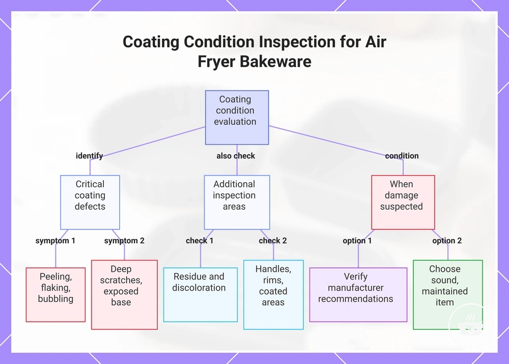 Coating Condition Inspection for Air Fryer Bakeware