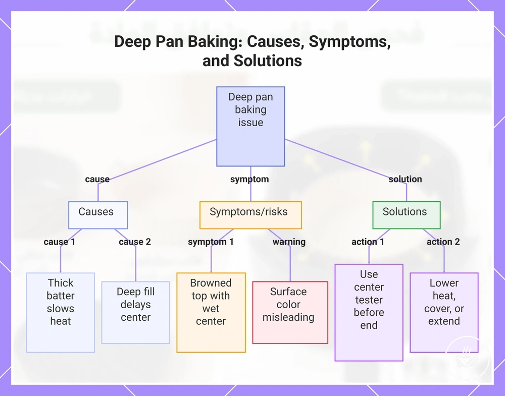 Deep Pan Baking: Causes, Symptoms, and Solutions