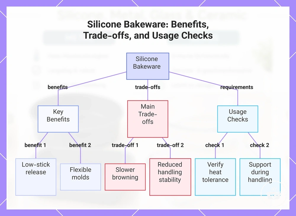 Silicone Bakeware: Benefits, Trade-offs, and Usage Checks