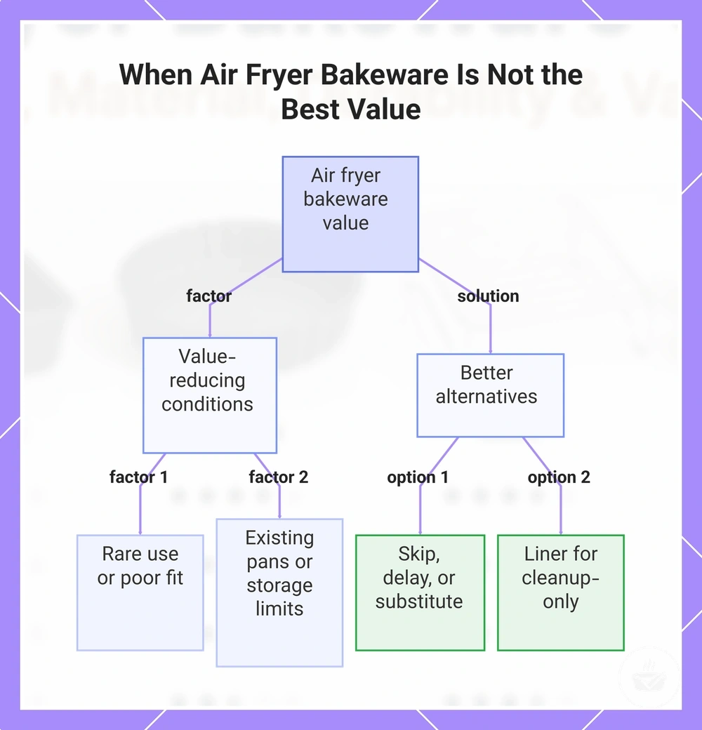 When Air Fryer Bakeware Is Not the Best Value
