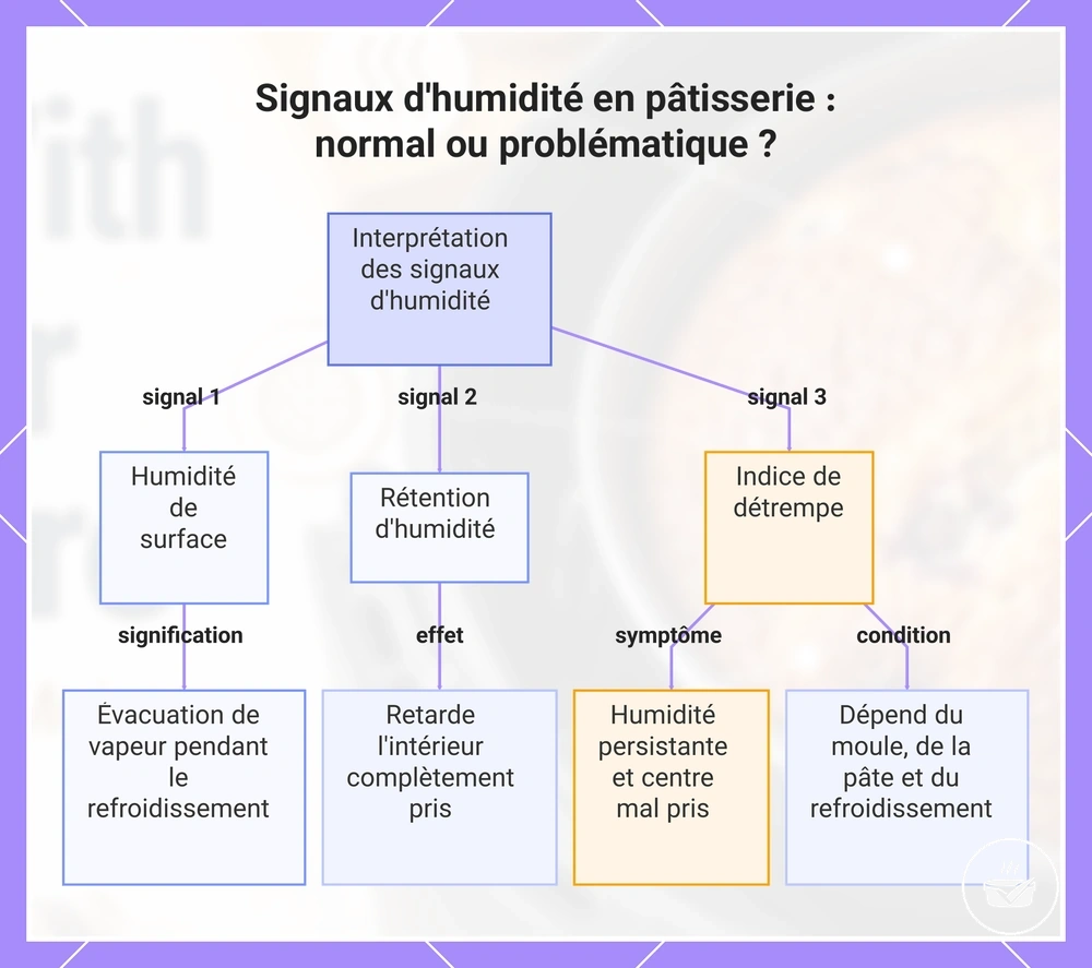 Signaux d'humidité en pâtisserie : normal ou problématique ?
