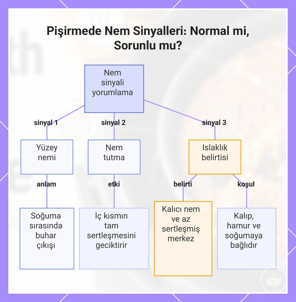 Pişirmede Nem Sinyalleri: Normal mi, Sorunlu mu?